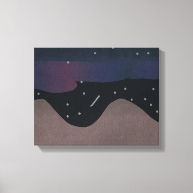 Canvas Art of Natt Himlar (Framsida)