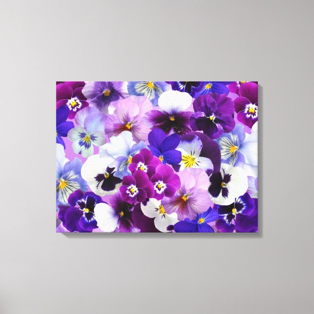 Canvas Art-Pansies (Framsida)