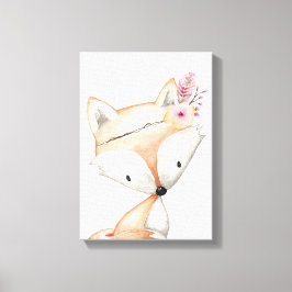 Canvas Art - Princess Fox Nursery