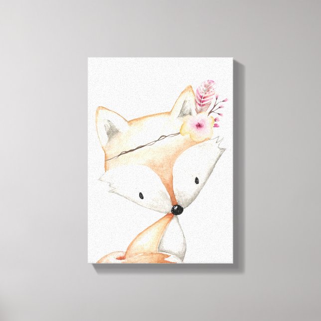 Canvas Art - Princess Fox Nursery (Framsida)