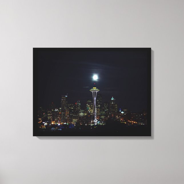 Canvas Art-Seattle Skyline (Framsida)