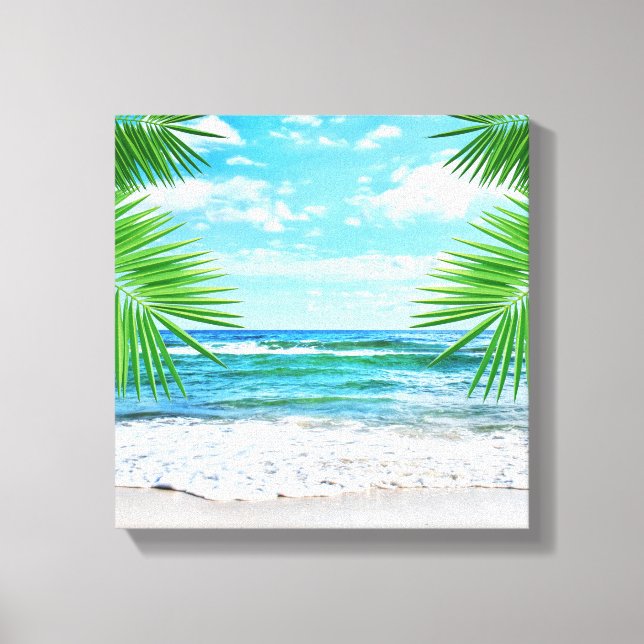Canvas Art-Tropical Beach (Framsida)