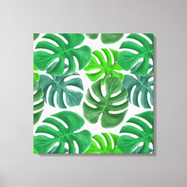 Canvas Art-Tropical Handflatan Skriv ut (Framsida)