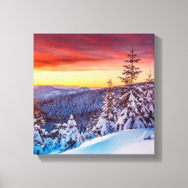 Canvas Art-Winter Scene (Framsida)