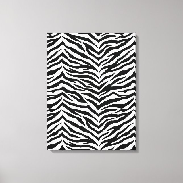 Canvas Art-Zebra tryck (Framsida)