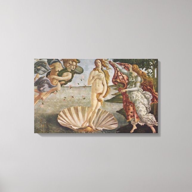 Canvas Birth of Venus Sandro Botticelli (Framsida)