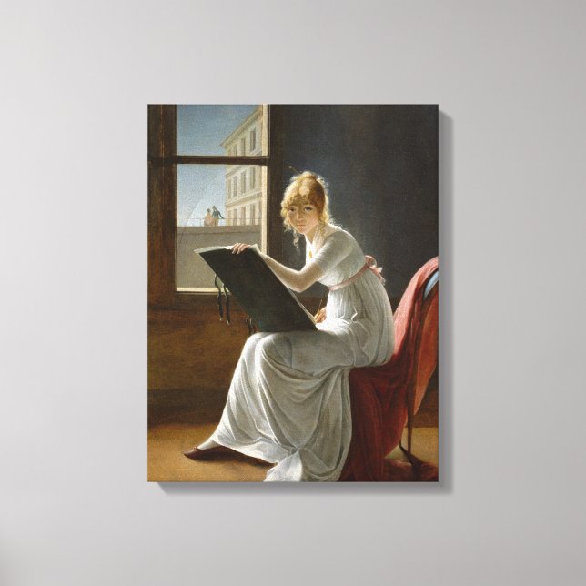 Canvas Charlotte du Val d'Ognes Marie Villers (Framsida)