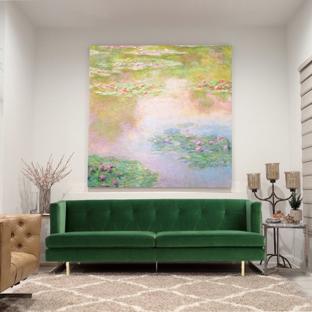 CANVAS | Claude Monet (40" x 40") Nymphéas (Skapare uppladdad)