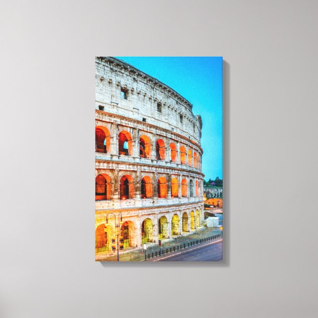 Canvas Colosseum Rom Italien (Framsida)