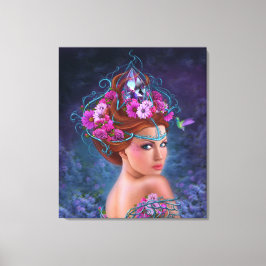 Canvas Flower Queen