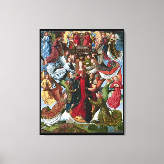 canvas gallery art painting reprint. (Framsida)