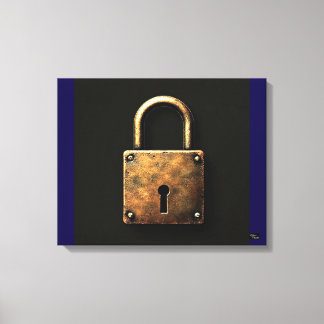 Canvas gammal hänglås