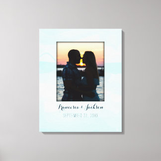 Canvas Guest Bok Alternative Bröllop Photo Sign