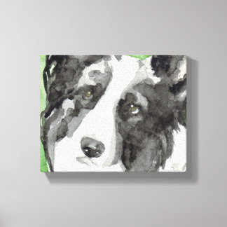 Canvas Hund Art med Gräns Collie