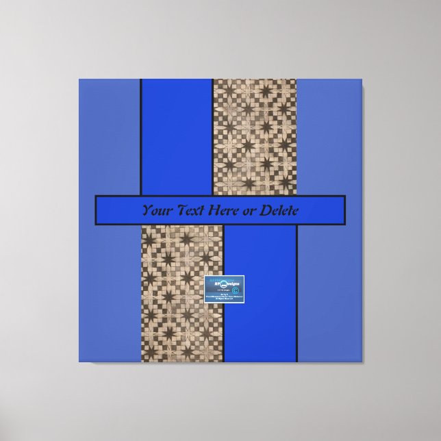 Canvas Indigo(Blue LED S.C.C.)RFPMDesigns ©️ 2023/ (Framsida)