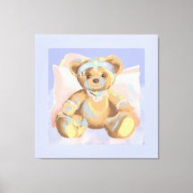 Canvas Jewelry Bear