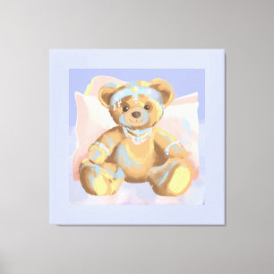 Canvas Jewelry Bear