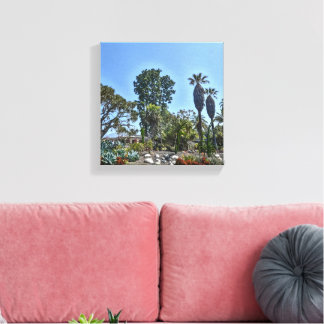 Canvas Konst Kaktus Trädgård