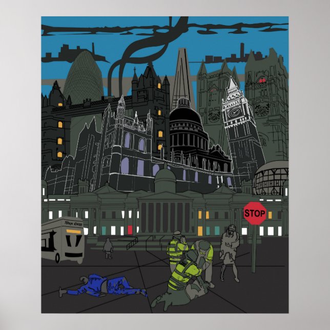 Canvas London Alternative Scene Poster (Framsidan)
