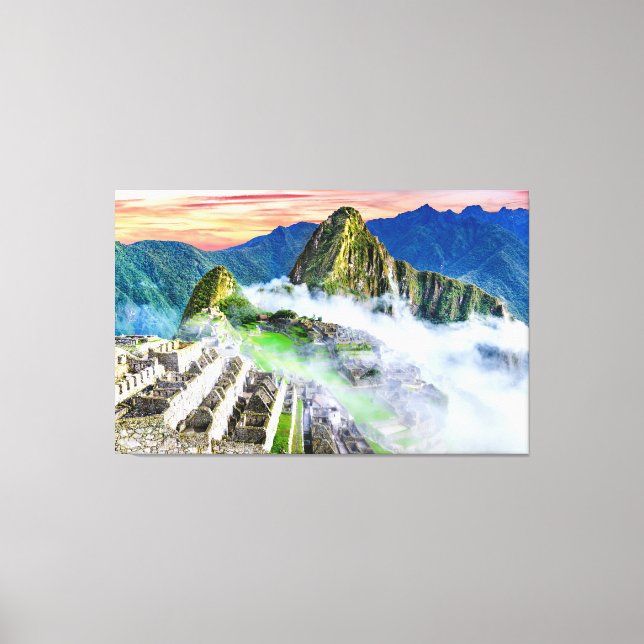 Canvas Machu Picchu, Cusco - Peru (Framsida)