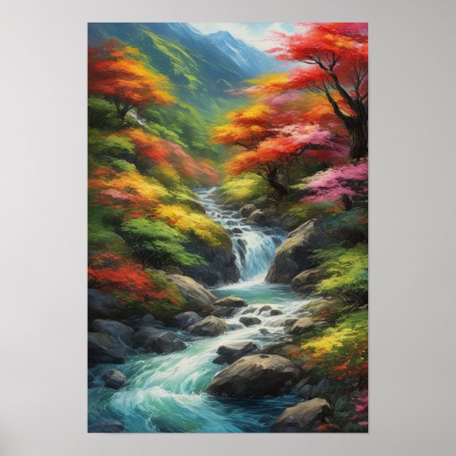 Canvas of Natural Beauty Poster (Framsidan)
