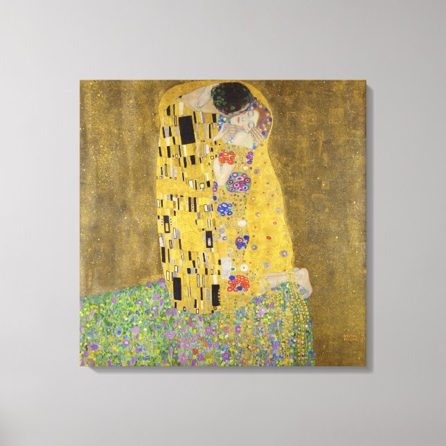 CANVAS PANEL: GUSTAV KLIMT: KISS (Framsida)