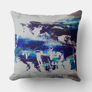 Canvas Print Brise | Art abstrait contemporain Kudde