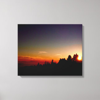 Canvas Solnedgång