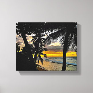 Canvas Solnedgång