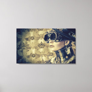 Canvas - Steampunk Art 'Titta'