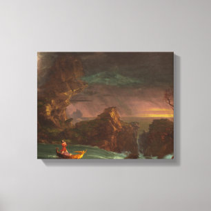 Canvas The Voyage of Life, Mandom, Thomas Cole