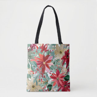 Canvas Tote Bag for Women Aesthetic Flower Tygkasse