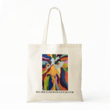 Canvas Tote med Maurice Arg Tupp