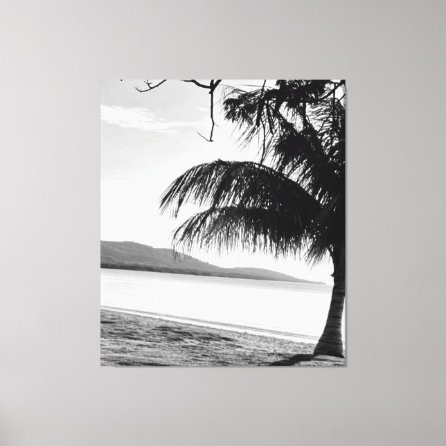 Canvas Tropisk Strand (Framsida)