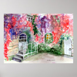 CANVAS - VATTENFÄRGSMÄRKNING MED HARRIET DAVIDSOHN POSTER