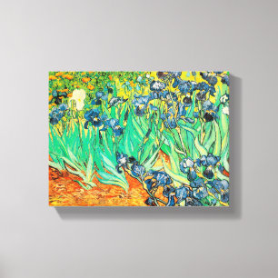 Canvas Vincent van Gogh Irises 1889 Blåa blommor