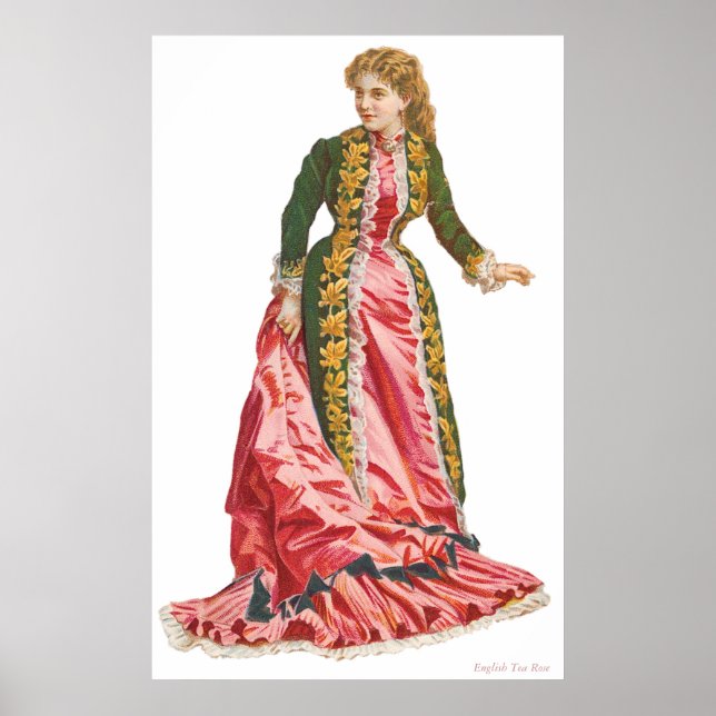 CANVAS WALL ART - ENGLISH TEA RO - GIFTS POSTER (Framsidan)