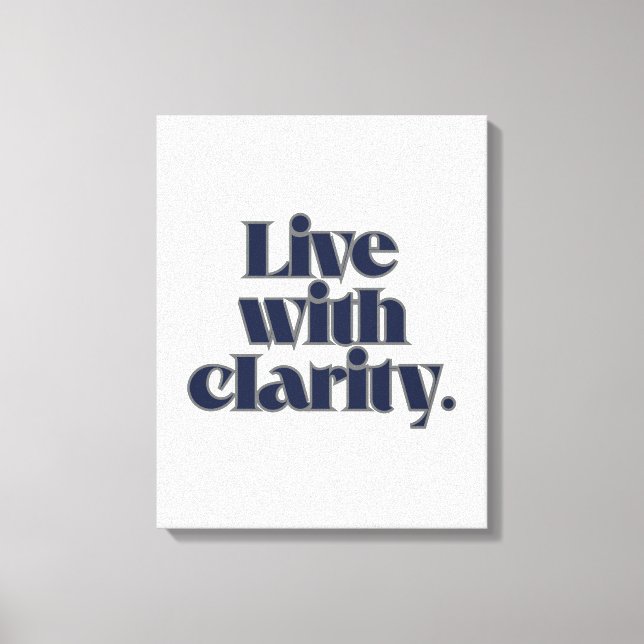 Canvas Wall Art – Modern Minimalist Motivational  (Framsida)