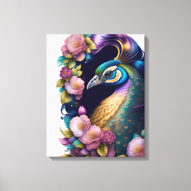 Canvas Wall Art-Peacock (Framsida)