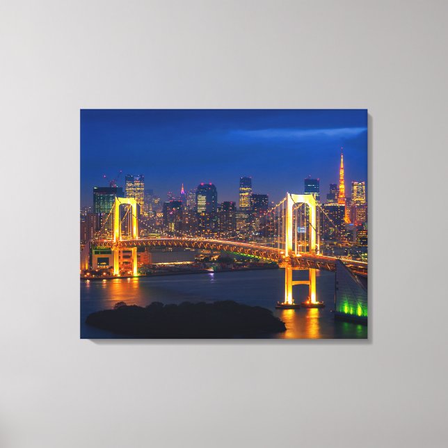 Canvas Wall Art-Tokyo Skyline (Framsida)