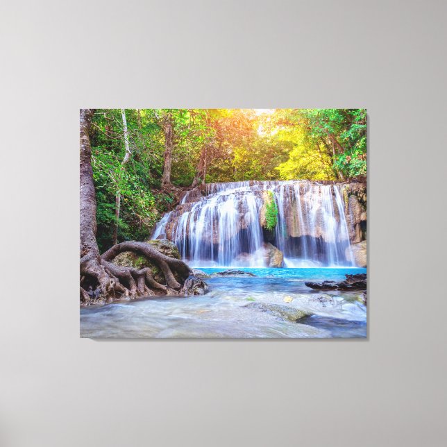 Canvas Wall Art-Waterfall Thailand (Framsida)