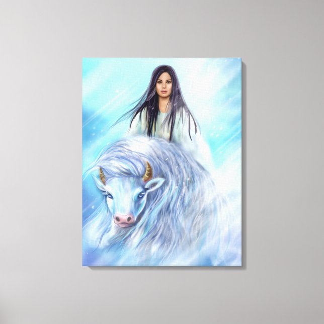 Canvas White Buffalo Calf Woman (Framsida)