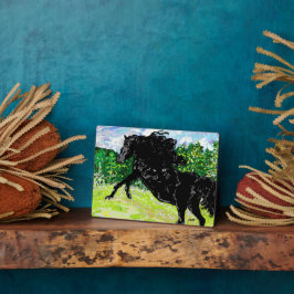 Canvas with Easel: Namn Beauty