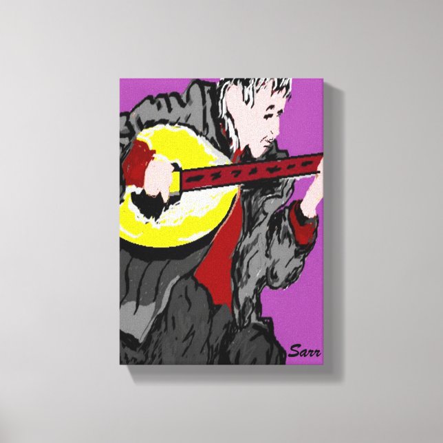 Canvas Wrap/ A Musician (Framsida)