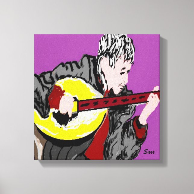 Canvas Wrap/Bouzouki Player (Framsida)