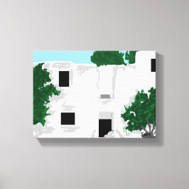 Canvas Wrap /Paleokastro Monastery Greece