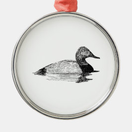 Canvasback Anka Ornament