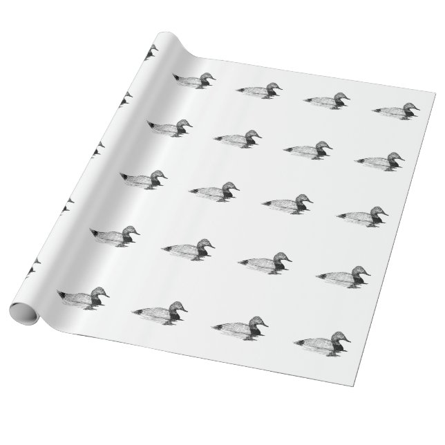 Canvasbackanka Presentpapper (Utrullad)