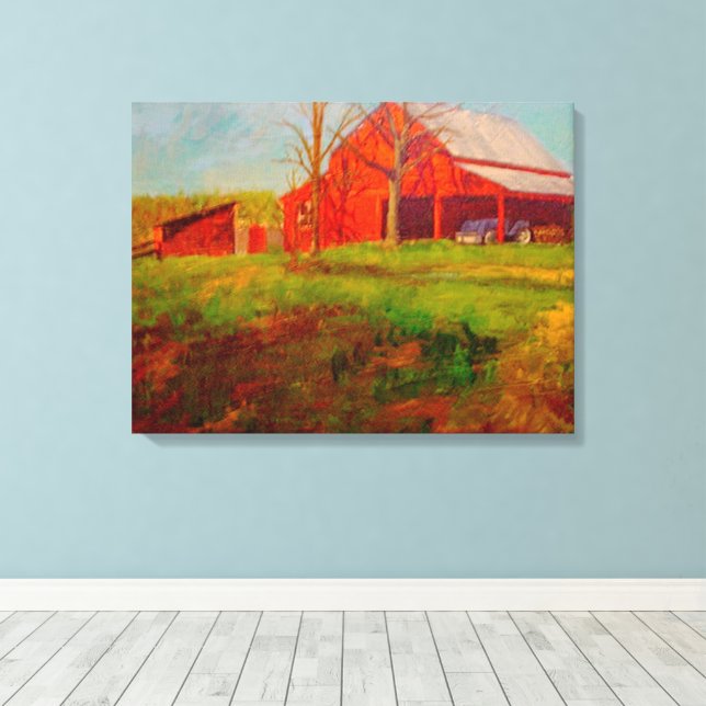 Canvastavla (Insitu (trägolv))