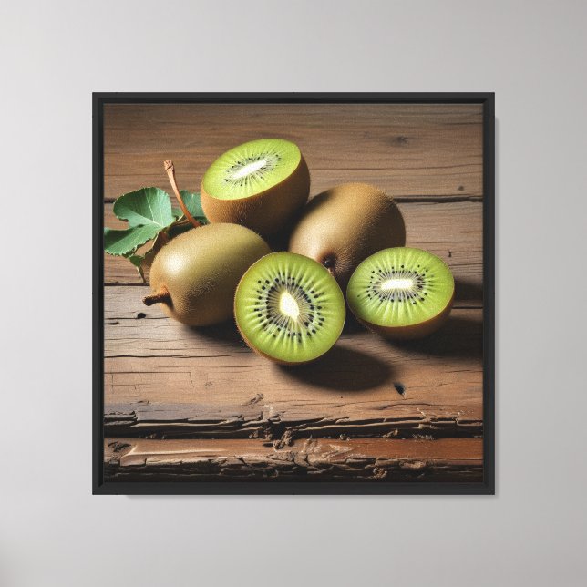 Canvastryck 16'x16" Kiwis (Framsida)